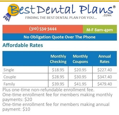 Find the best dental insurance plan in your area